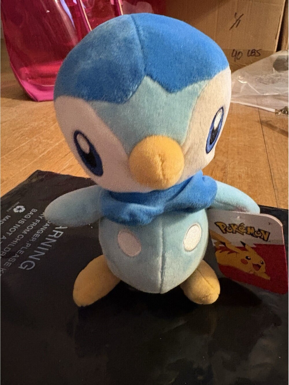 Jazwares Pokémon 10” Plush Piplup  2024 - Nintendo Game Freak NWT
